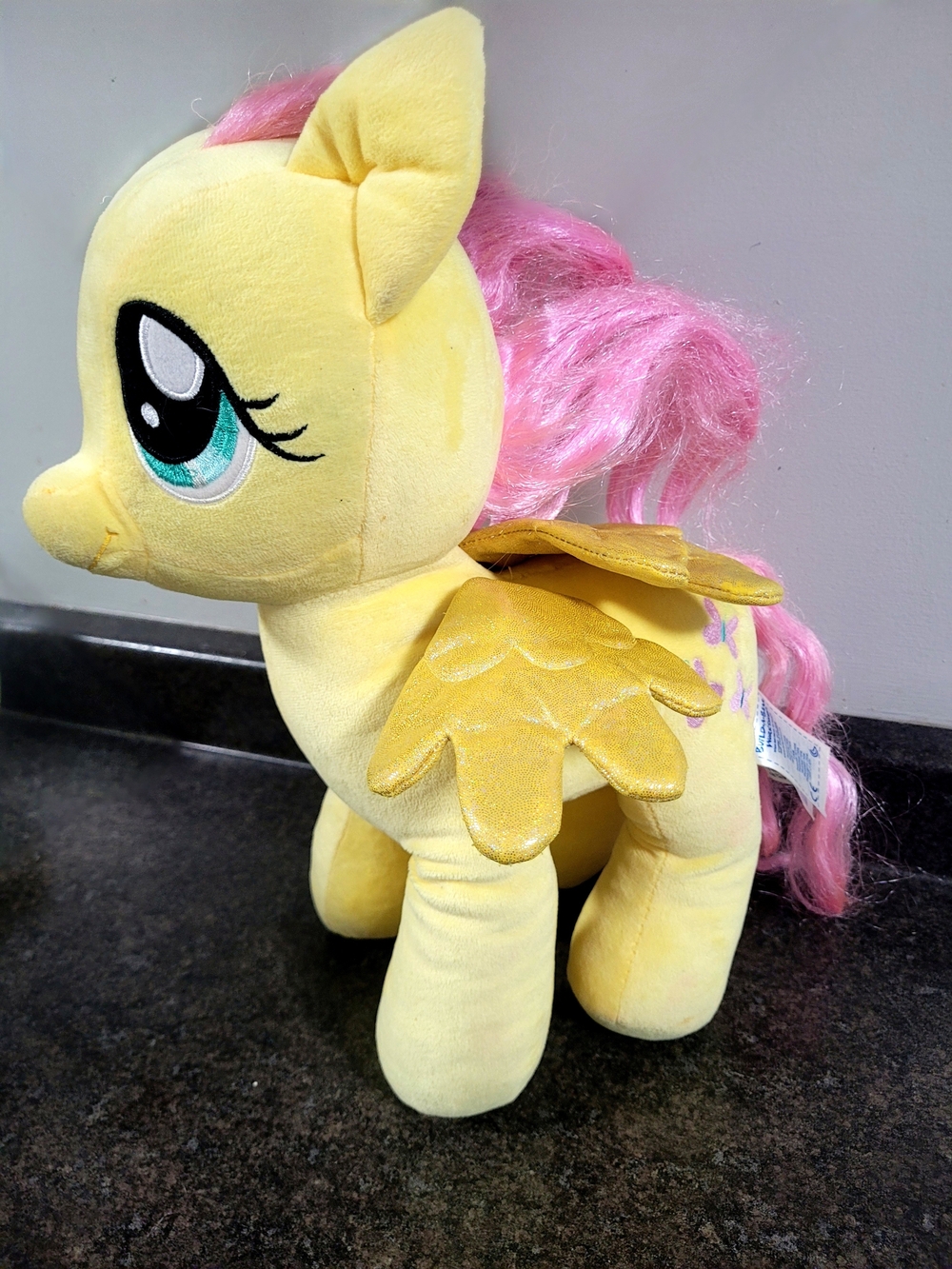 My Little Pony Build A Bear Workshop Plush- Fluttershy 15"